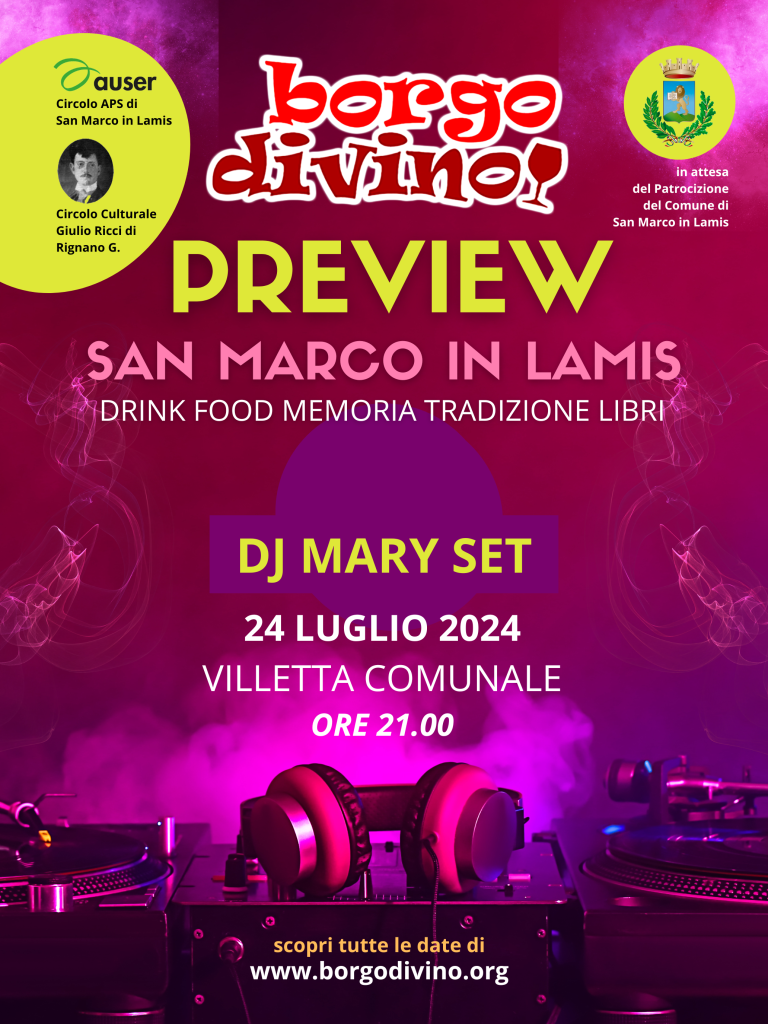 Borgo Divino Preview a San Marco in Lamis. - RignanoNews